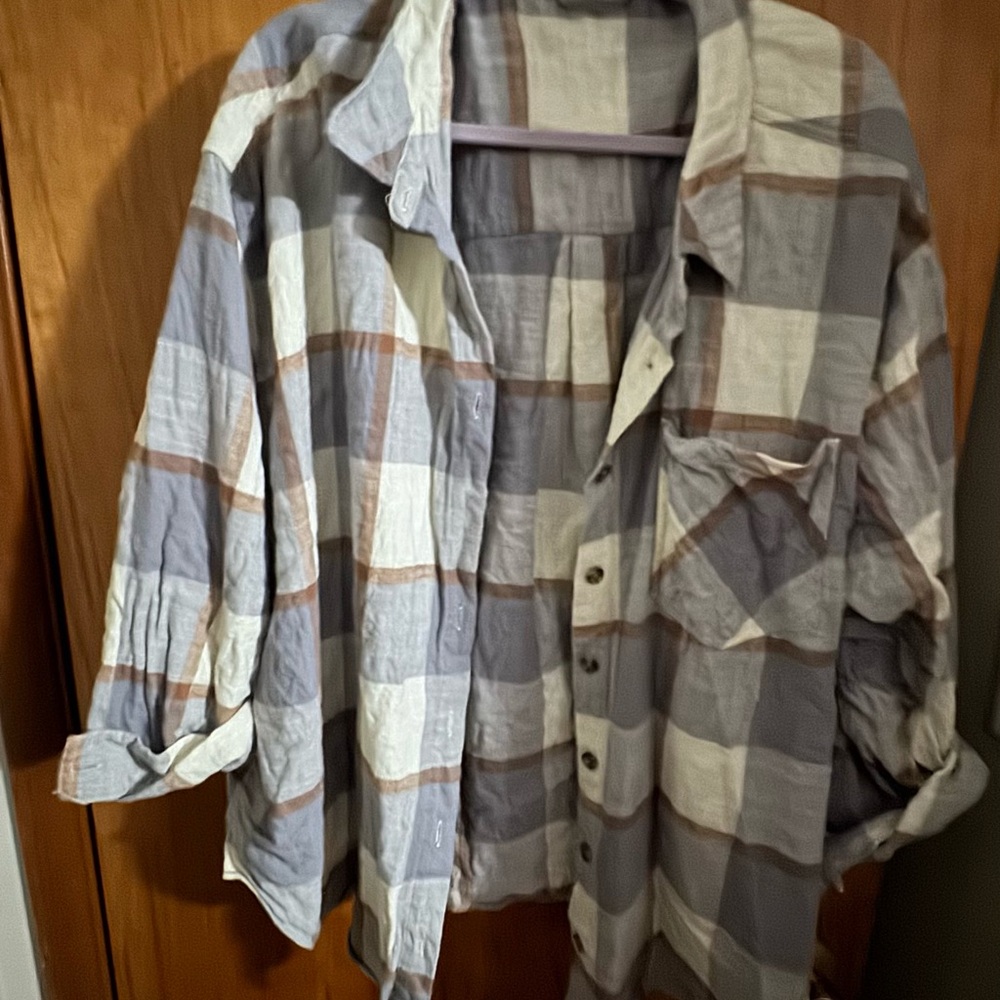 Maurice’s 4x plaid Button-Up Shirt